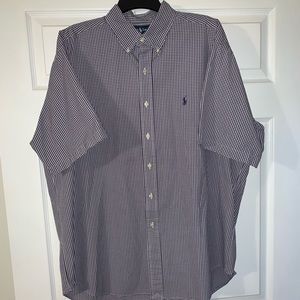 Ralph Lauren Men’s XL Short Sleeve Button Down